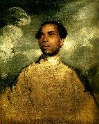 Sir Joshua Reynolds a young black France oil painting artist